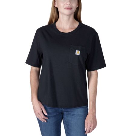 dámské Carhartt triko -106122 N04 Loose Fit Lightweight Short-Sleeve Crewneck T-Shirt