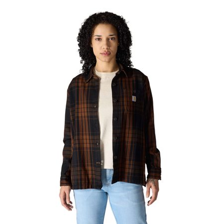 Dámksá Carhartt košile - 107136 N04 Women's TENCEL™ Fiber Series Loose Fit Twill Plaid Shirt