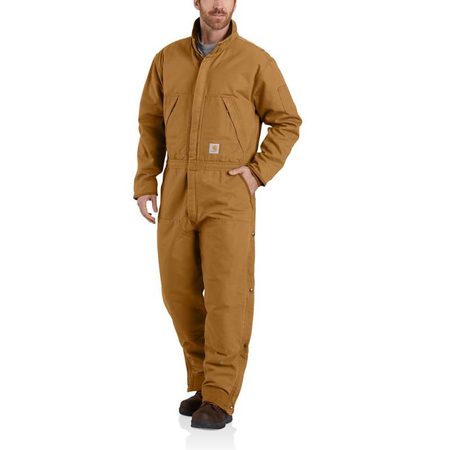 Zateplená Kombinéza Carhartt - 104396211 LLOOSE FIT WASHED DUCK INSULATED COVERALL