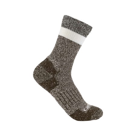 Ponožka Carhartt - SC7680WBRN Midweight Crew Sock