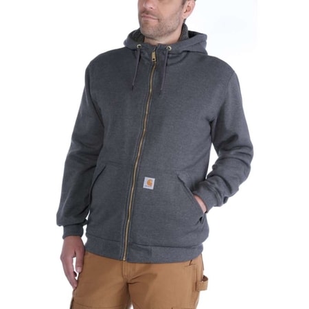 Mikina Carhartt - 103308 026Sherpa-lined Midweight full Zip Swearshirt