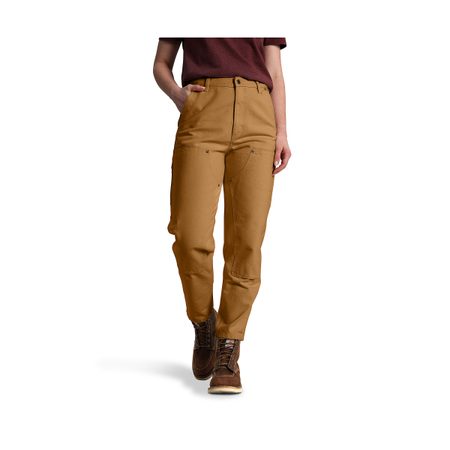 Dámské kalhoty Carhartt - 106811 BRN The Vintage Fit Double-Front Canvas Trousers