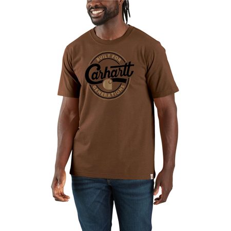 Carhartt triko -107049 RC8 Relaxed Fit Lightweight Short-Sleeve Script Graphic T-Shirt