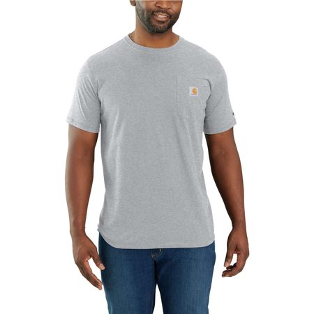 Carhartt triko -106652 HGY Carhartt Force™ Relaxed Fit Midweight Short-Sleeve Pocket T-Shir