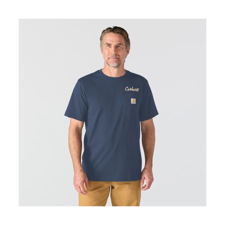 Carhartt triko -107735 HW4 Irvine Relaxed Hard Work T-Shirt