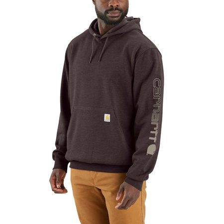 Mikina Carhartt - K288 BB3 Midweight Signature Sleave Logo Hooded Swearshirt