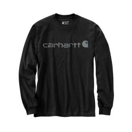 Carhartt triko -104107 N21 Dearborn Relaxed LS Logo T-Shirt