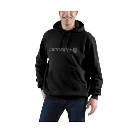 Mikina Carhartt - 100074 N21 SIgnature Logo Midweight Hooded Swearshirt