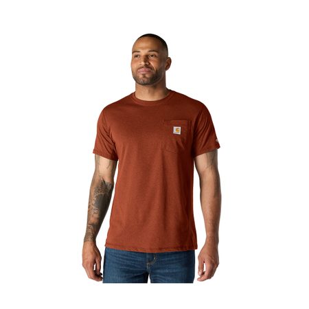 Carhartt triko -106652 RG1 Carhartt Force™ Relaxed Fit Midweight Short-Sleeve Pocket T-Shirt