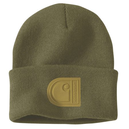 Čepice Carhartt - 107190 GL7 Knit Cuffed C Patch Beanie