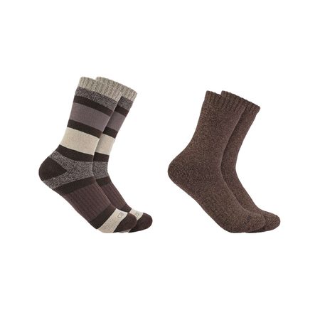Ponožka Carhartt - SC3152W WAS1 Women's Heavyweight Crew Sock 2-Pack