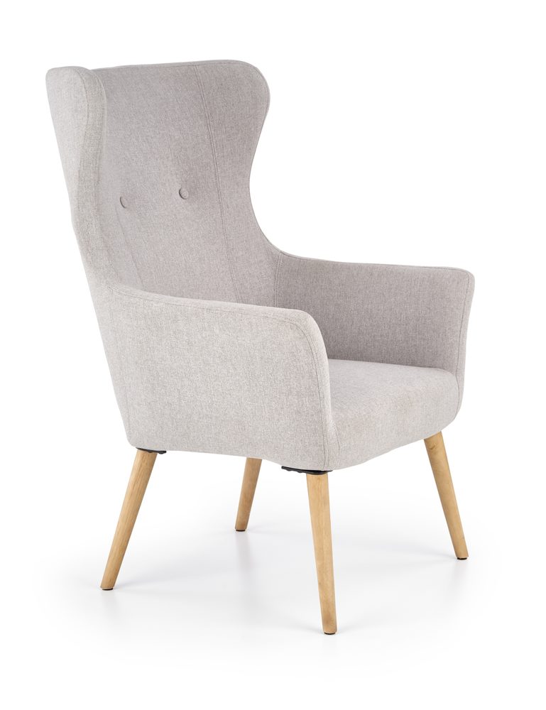 Halmar COTTO leisure chair, color: light grey