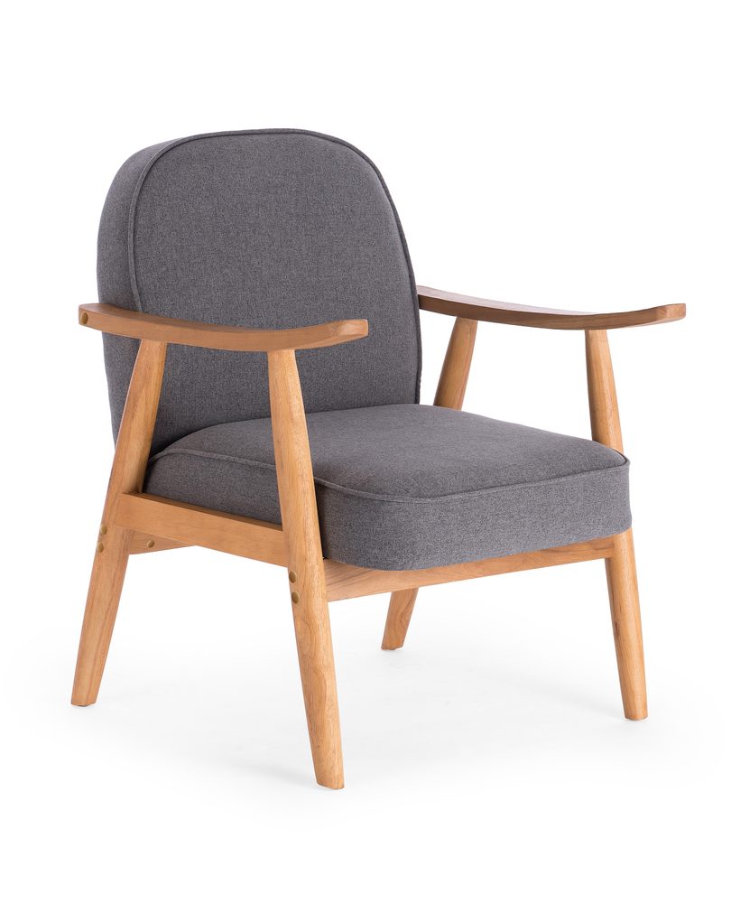 Halmar RETRO leisure chair, color: grey