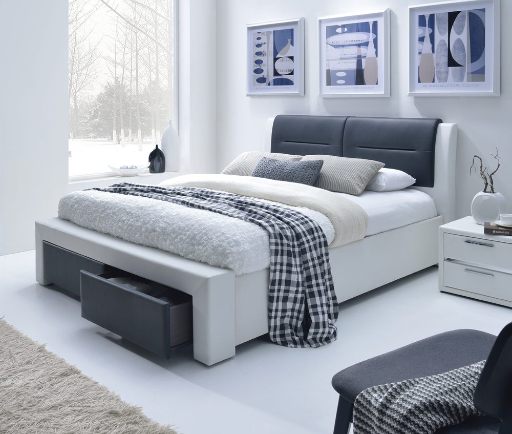 Halmar CASSANDRA S 140 bed with drawers