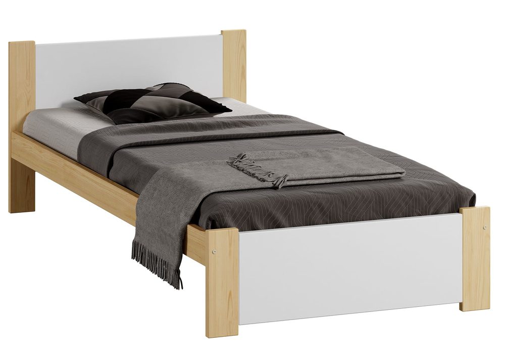 Dřevěná postel LOLA 90 x 200 cm