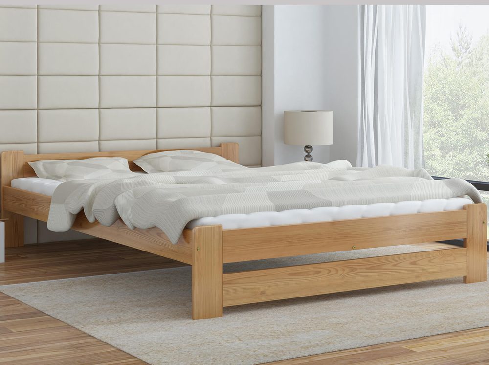 Levně Magnat Magnat Borovicová postel Nika 160 x 200 cm