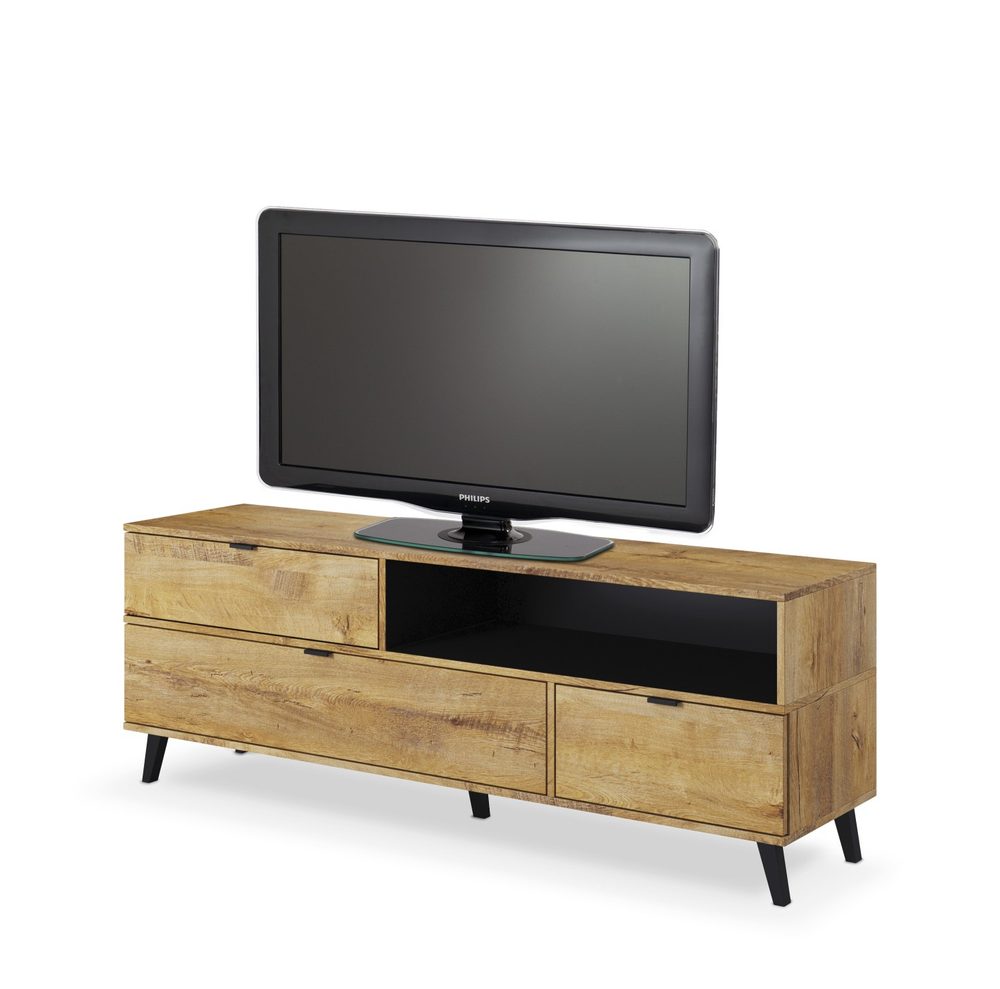 Halmar NEST RTV-1 TV-stand color: lefkas oak / black