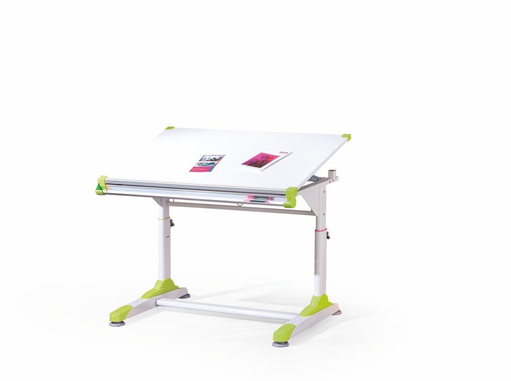 Halmar COLLORIDO desk color: white/green/pink