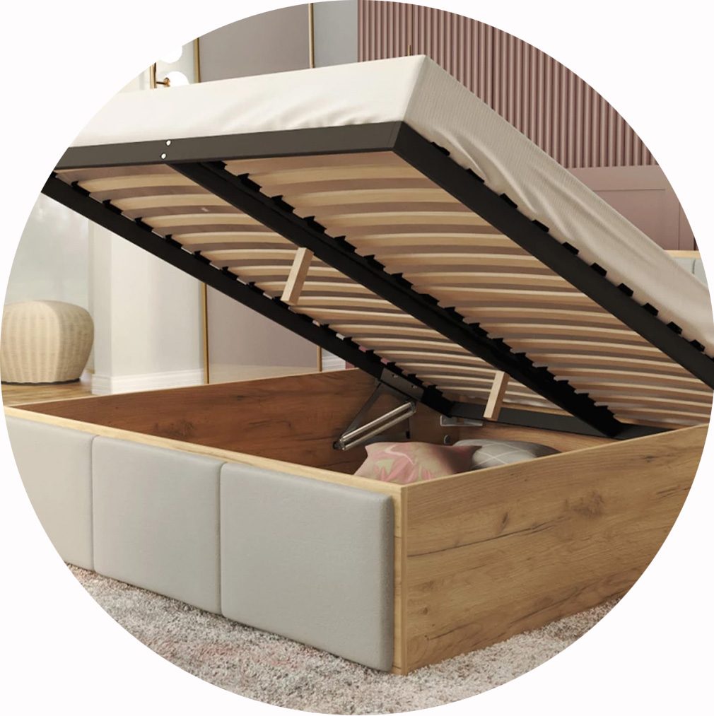 Úložný prostor postele Panama Soft 120x200