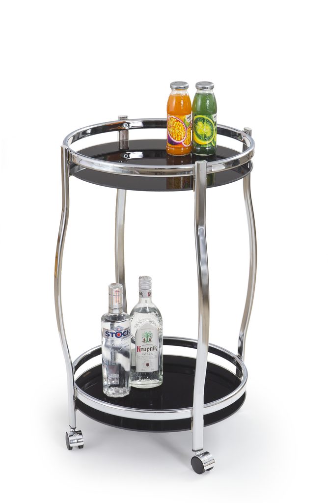 Stříbrný barový stolek BAR 8 - Halmar - Maxi postele