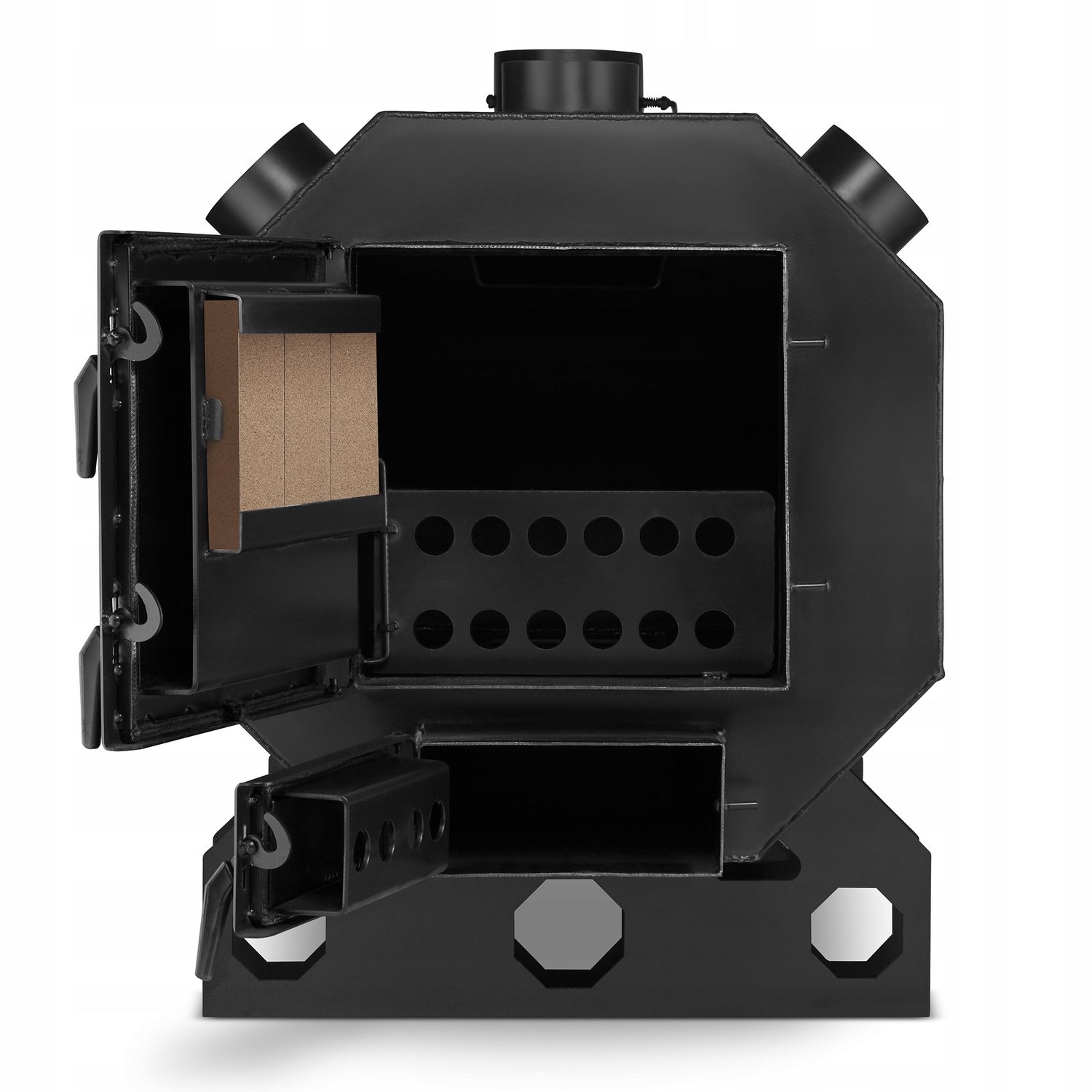 Dílenská Kamna Octagon 45kW s ventilátorem