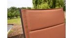 Zahradní set Ibiza se 6 židlemi a stolem 150 cm, antracit/hnědý