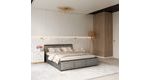 Postel Panama Soft 140 x 200 cm s výklopným roštem a úložným prostorem