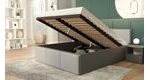 Postel Panama Soft 120 x 200 cm s výklopným roštem a úložným prostorem