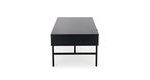 Konferenční stolek Murano 1, dub artisan/černý