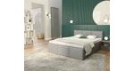 Postel Panama Soft 120 x 200 cm s výklopným roštem a úložným prostorem