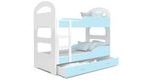 Patrová postel Dominik 190 x 80 cm + rošt ZDARMA
