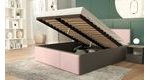 Postel Panama Soft 120 x 200 cm s výklopným roštem a úložným prostorem