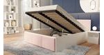 Postel Panama Soft 140 x 200 cm s výklopným roštem a úložným prostorem