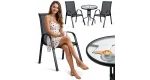 Praktický set pro balkon, terasu i zahradu – ideální pro chvíle odpočinku