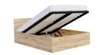 Postel Panama 120 x 200 cm s výklopným roštem a úložným prostorem