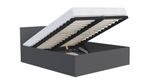 Postel Panama 120 x 200 cm s výklopným roštem a úložným prostorem