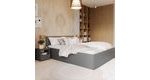 Postel Panama 180 x 200 cm s výklopným roštem a úložným prostorem