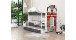 Patrová postel Domek Dominik s šuplíkem 190 x 80 cm + rošt ZDARMA