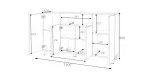 Komoda Loft 140 cm