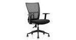 Černá kancelářská židle ADK Mercury, síťovina/tkanina