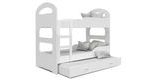 Patrová postel Dominik 3 s přistýlkou 190 x 80 cm + rošt ZDARMA
