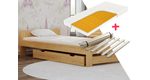 Postel NIKA 80 x 200 cm + sendvičová matrace + rošt