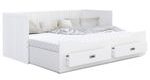 Rozkládací dětská postel Hermes 80 x 200 cm + 2x matrace + rošt