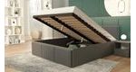 Postel Panama Soft 140 x 200 cm s výklopným roštem a úložným prostorem