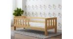 Set dřevěná dětská postel Ala 160x70 se zábranou+matrace + rošt ZDARMA