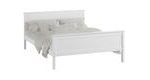Bílá postel Leona 120 x 200 cm