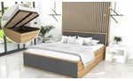 Postel Panama Soft 140 x 200 cm s výklopným roštem a úložným prostorem