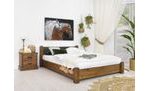 Borovicová posteľ Ziemowit 180 x 200 cm