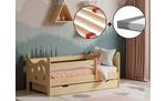 Set dětská postel Dori 80x160 cm + matrace + rošt