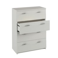 Komoda 4-zásuvková NATALI, bílá